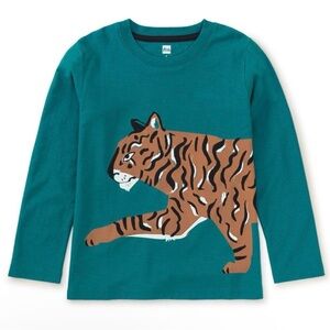 Tea Collection Tiger Long Sleeve Shirt